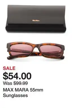 Marshalls MAX MARA 55mm Sunglasses offer