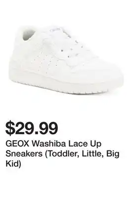 Marshalls GEOX Washiba Lace Up Sneakers (Toddler, Little, Big Kid) offer