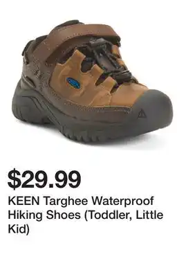 Marshalls KEEN Targhee Waterproof Hiking Shoes (Toddler, Little Kid) offer