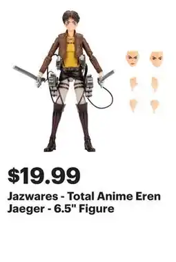 Best Buy Jazwares - Total Anime Eren Jaeger - 6.5 Figure offer