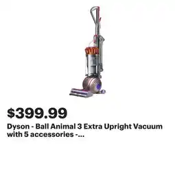 Best Buy Dyson - Ball Animal 3 Extra Upright Vacuum with 5 accessories - Copper/Silver offer