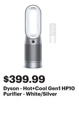 Best Buy Dyson - Hot+Cool Gen1 HP10 Purifier - White/Silver offer