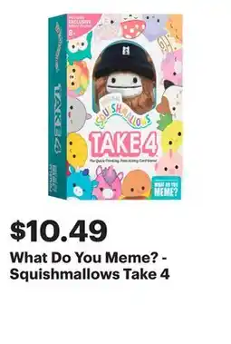 Best Buy What Do You Meme? - Squishmallows Take 4 offer