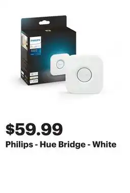 Best Buy Philips - Hue Bridge - White offer