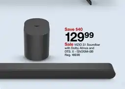 Target VIZIO 2.1 Soundbar with Dolby Atmos and DTS: X - (SV210M-08) offer