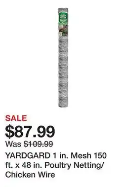 Tractor Supply Company YARDGARD 1 in. Mesh 150 ft. x 48 in. Poultry Netting/Chicken Wire offer