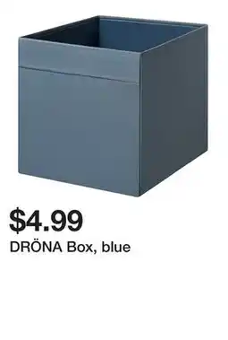 Ikea DRÖNA Box, blue offer