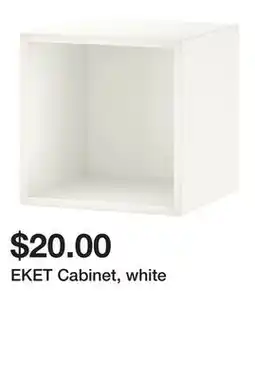 Ikea EKET Cabinet, white offer