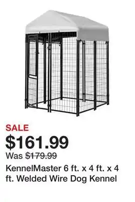 Tractor Supply Company KennelMaster 6 ft. x 4 ft. x 4 ft. Welded Wire Dog Kennel offer