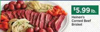 Heinen's Heinen's Corned Beef Brisket offer