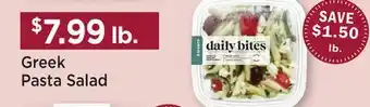 Heinen's Greek Pasta Salad offer