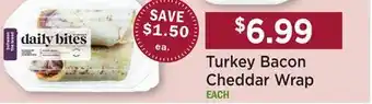 Heinen's Turkey Bacon Cheddar Wrap offer