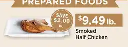 Heinen's Smoked Half Chicken offer