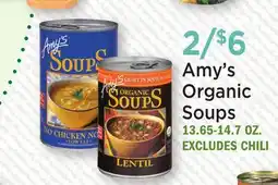 Heinen's Amy's Organic Soups offer