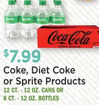 Heinen's Coke, Diet Coke or Sprite Products offer