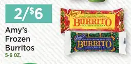 Heinen's Amy's Frozen Burritos offer