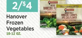 Heinen's Hanover Frozen Vegetables offer