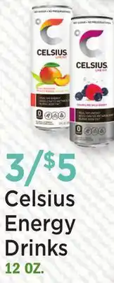 Heinen's Celsius Energy Drinks offer