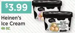 Heinen's Heinen's Ice Cream offer