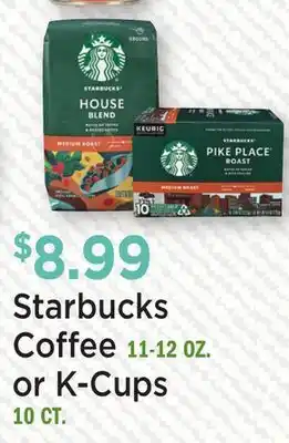 Heinen's Starbucks Coffee 11-12 OZ. or K-Cups 10 CT offer