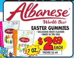 Ollie's Albanese EASTER GUMMIES offer