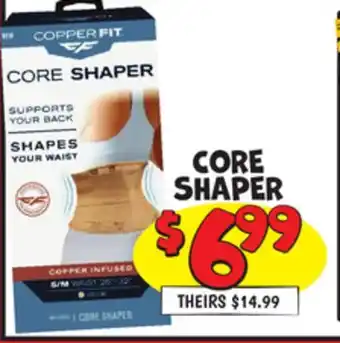 Ollie's Copper Fit CORE SHAPER offer