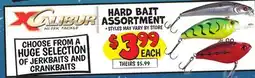 Ollie's EXCALIBUR HARD BAIT ASSORTMENT offer