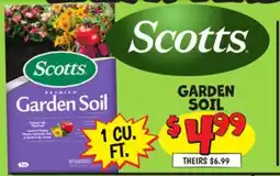 Ollie's SCOTTS GARDEN SOIL offer