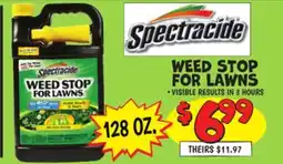 Ollie's Spectracide WEED STOP FOR LAWNS offer