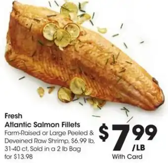 Kroger Fresh Atlantic Salmon Fillets offer