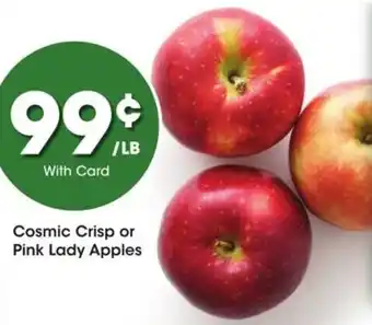 Kroger Cosmic Crisp or Pink Lady Apples offer