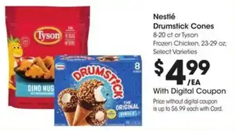 Kroger Nestlé Drumstick Cones offer