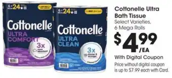 Kroger Cottonelle Ultra Bath Tissue offer