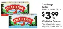 Kroger Challenge Butter offer