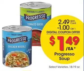 Kroger Progresso Soup offer