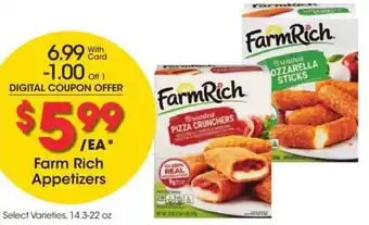 Kroger Farm Rich Appetizers offer