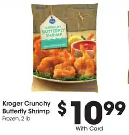 Kroger Kroger Crunchy Butterfly Shrimp offer