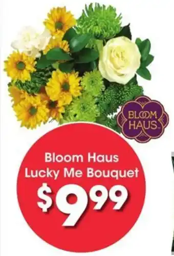 Kroger Bloom Haus Lucky Me Bouquet offer