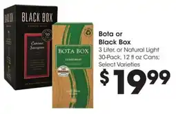 Kroger Bota or Black Box offer