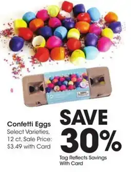 Kroger Confetti Eggs offer