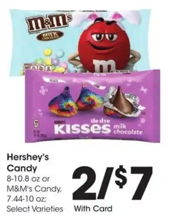 Kroger Hershey's Candy offer