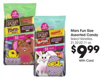 Kroger Mars Fun Size Assorted Candy offer