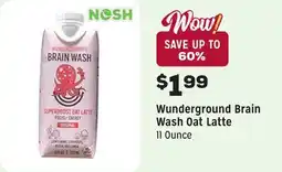 Grocery Outlet Brain Wash Oat Latte offer