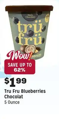 Grocery Outlet Blueberries Chocolat offer