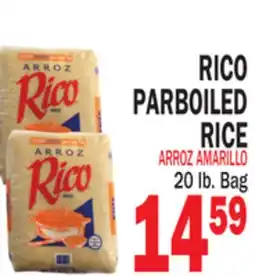 Bravo Supermarkets RICO PARBOILED RICE offer