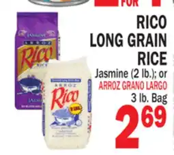 Bravo Supermarkets RICO LONG GRAIN RICE offer