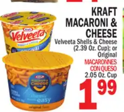 Bravo Supermarkets KRAFT MACARONI & CHEESE offer