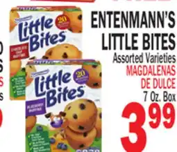 Bravo Supermarkets ENTENMANN'S LITTLE BITES offer