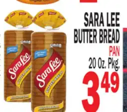 Bravo Supermarkets SARA LEE BUTTER BREAD offer