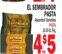 Bravo Supermarkets EL SEMBRADOR PASTA offer